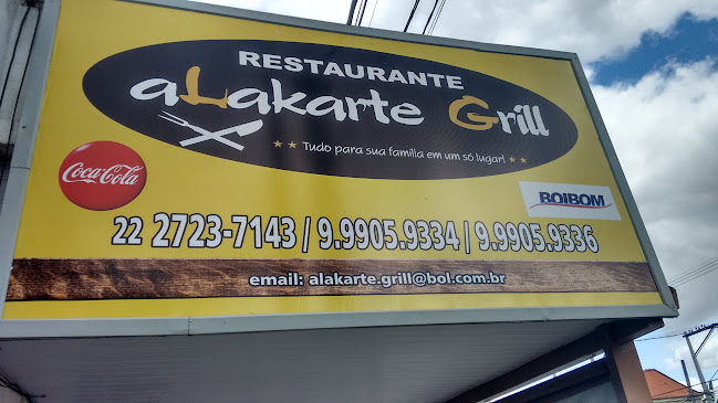 Opinii despre Restaurante Alakarte Grill în Campos dos Goytacazes - Gastronomia e hotelaria