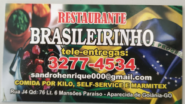 Opinii despre Restaurante Brasileirinho în Aparecida de Goiânia - Gastronomia e hotelaria