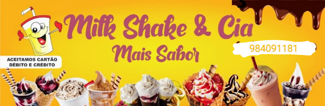 Milk shake e cia Mais sabor