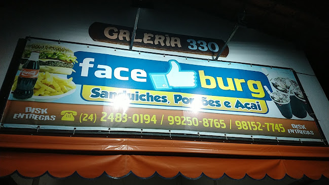 Opinii despre Faceburg în Miguel Pereira - Gastronomia e hotelaria