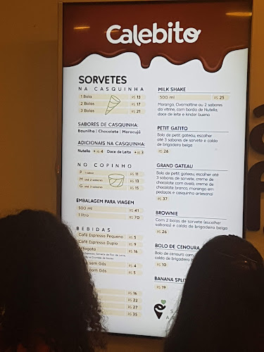 Calebito Sorveteria Cavaleiros - Gastronomia e hotelaria