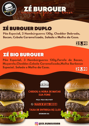 Opinii despre Zé burguer în Brumado - Gastronomia e hotelaria