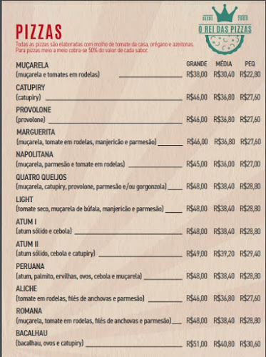 Opinii despre O Rei das Pizzas în Rio Claro - Gastronomia e hotelaria