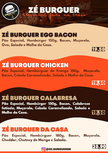 Zé burguer - Gastronomia e hotelaria