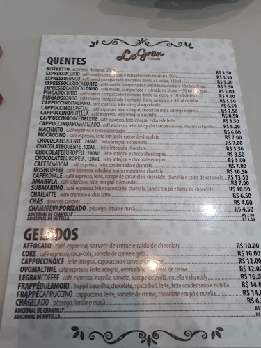 Le Gran Cafeteria - Palhoça