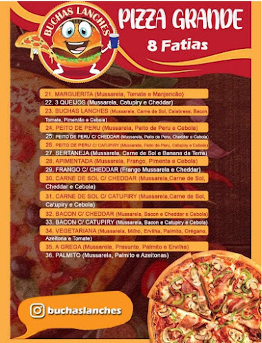 Buchaslanches pizzaria e hamburgueria - Gastronomia e hotelaria