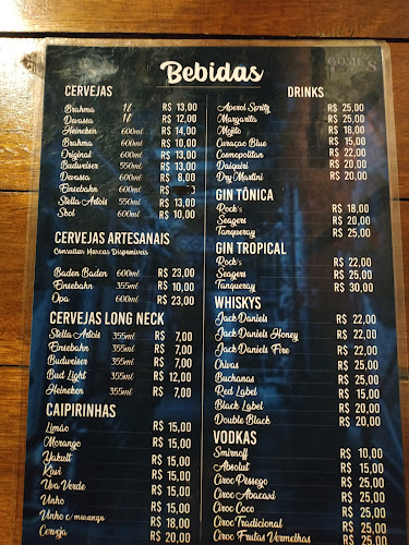 Gomes Bar e Petiscaria - Gastronomia e hotelaria