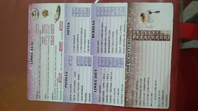 Açaí e Sorveteria Pimpinella - sorvetes, açaí, picolés, milk shake - Ribeirão Preto