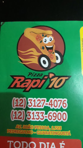 Rapi10 Pizza Delivery Guaratinguetá - Guaratinguetá
