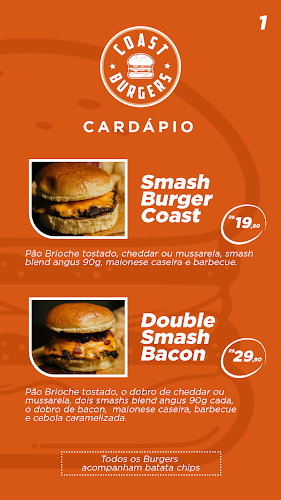 Opinii despre Coast Burgers în Palhoça - Gastronomia e hotelaria