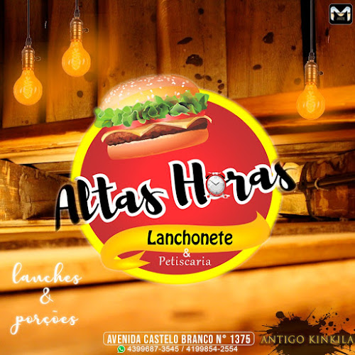 AltasHoras Lanchonete&Petiscaria - Gastronomia e hotelaria