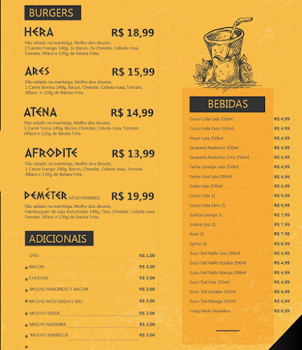 Olympus's Burger - Gastronomia e hotelaria