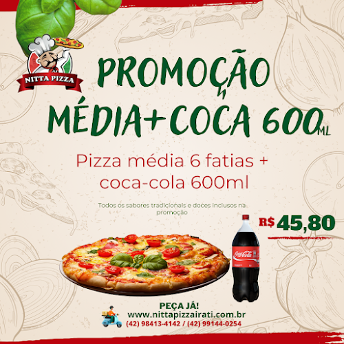 Nitta Pizza - Irati - Gastronomia e hotelaria
