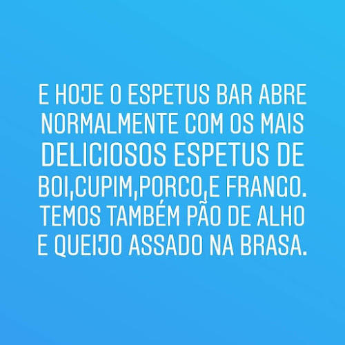 Espetus Bar o Melhor Espetinho da Cidade
