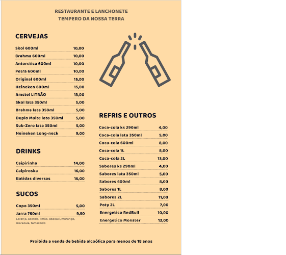 Restaurante Tempero Da Nossa Terra