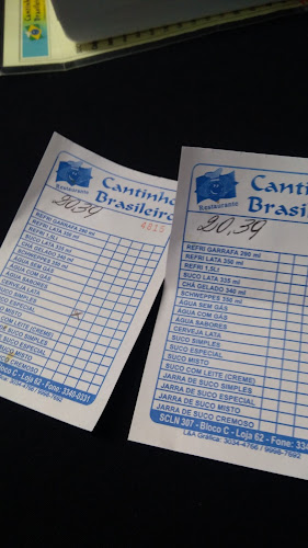 Cantinho Brasileiro - Restaurante Asa Norte - Brasília