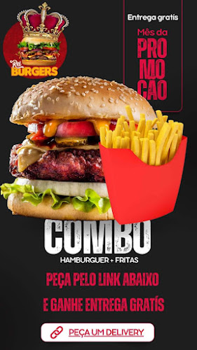 Opinii despre REI BURGERS în Itumbiara - Gastronomia e hotelaria