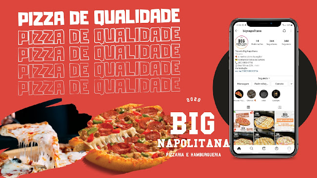 Opinii despre Pizzaria Big Napolitana în Maceió - Gastronomia e hotelaria
