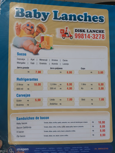 Opinii despre BaBy Lanches în Nossa Sra. das Dores - Gastronomia e hotelaria