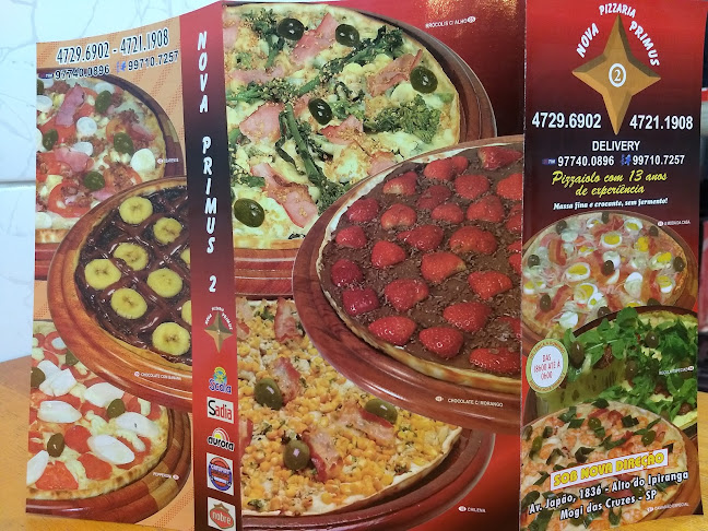 Opinii despre Pizzaria Nova Primus 2 în Mogi das Cruzes - Gastronomia e hotelaria