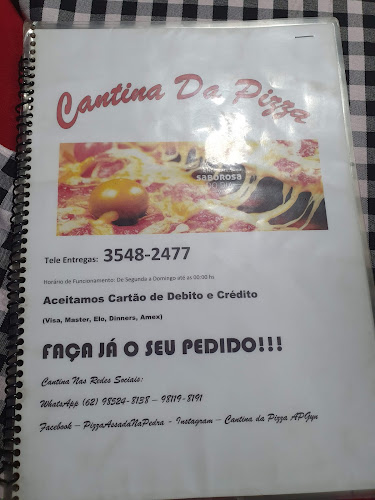 Opinii despre Cantina Da Pizza/centro de aparecida în Aparecida de Goiânia - Gastronomia e hotelaria