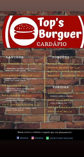 Top'S Burguer - São Vicente