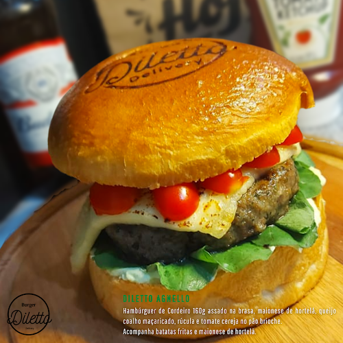 Diletto Burger - Gastronomia e hotelaria