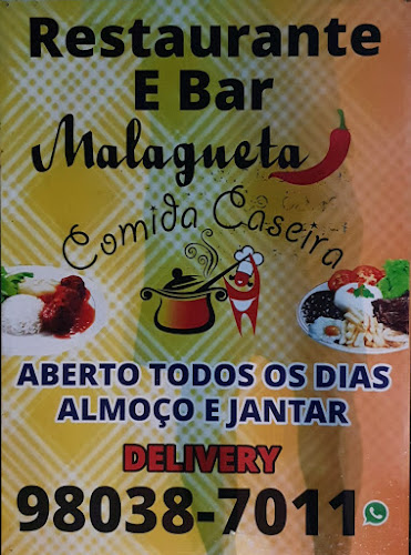 Opinii despre Restaurante e Bar Malagueta în Ananindeua - Gastronomia e hotelaria