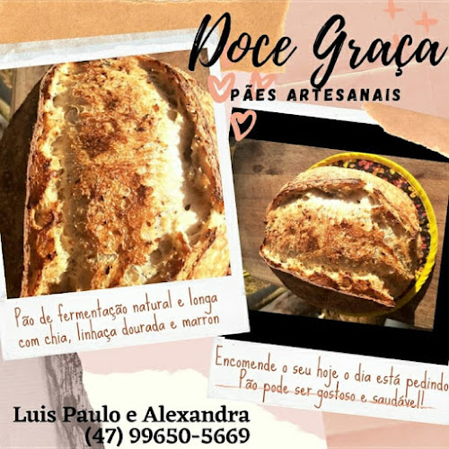 Opinii despre Pães artesanais doce graças în Jaraguá do Sul - Gastronomia e hotelaria