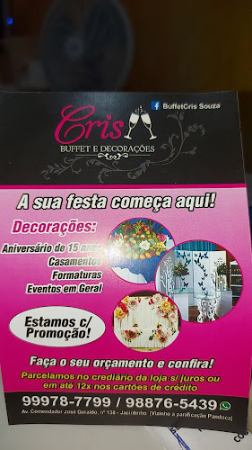 Cris Buffet & Decorações - Maceió