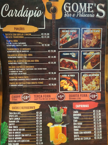 Opinii despre Gomes Bar e Petiscaria în Telêmaco Borba - Gastronomia e hotelaria