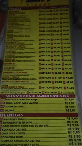 Mano's Pizzas - Recife