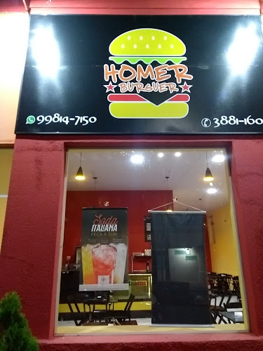 Homer Burguer - Gastronomia e hotelaria