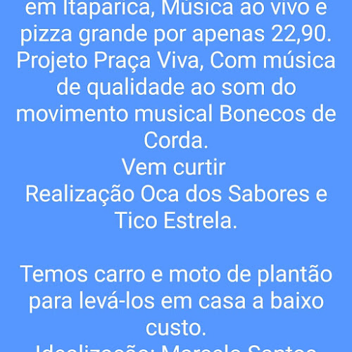Opinii despre Oca dos Sabores în Itaparica - Gastronomia e hotelaria