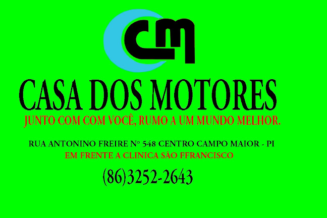 R. Antonino Freire, 548 - Centro, Campo Maior - PI, 64280-000, Brasil