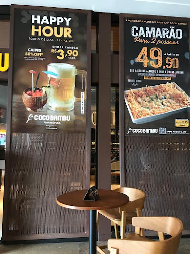 Coco Bambu Florianópolis: Restaurante, Peixe, Camarão, Carnes, Lagosta, Salada