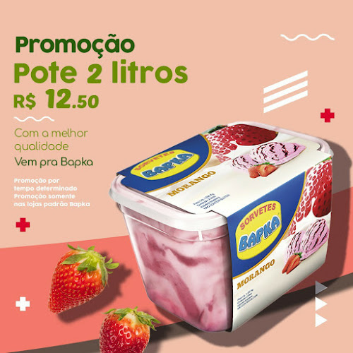 Sorveteria Bapka Vila São Pedro - Buffet de sorvetes - Curitiba