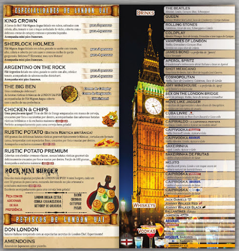 London Uai Pub - Hamburgueria e Cervejaria Artesanal