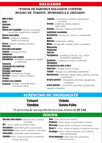 Opinii despre Tobelli Pizzas în Porto Alegre - Gastronomia e hotelaria