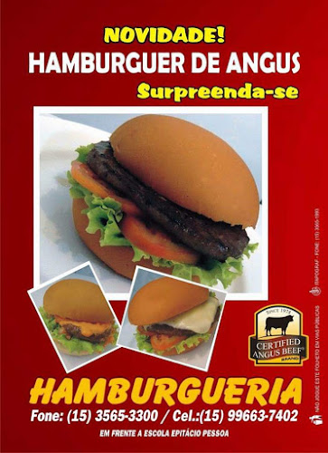 Hamburgueria - Gastronomia e hotelaria