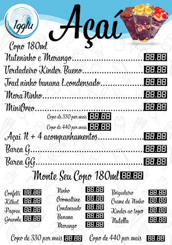 Igglu Açai - Gastronomia e hotelaria