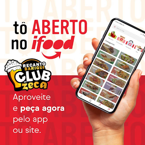 Club do Zeca Recanto Barigui - Gastronomia e hotelaria