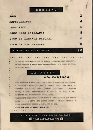 Opinii despre Nàpule Pizzeria în Santa Cruz do Sul - Gastronomia e hotelaria