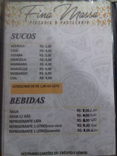 Opinii despre Fina Massa - Pizzaria & Pastelaria în Canguaretama - Gastronomia e hotelaria