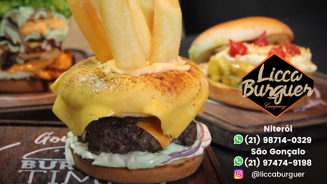 Hamburgueria Licca Burguer | Hambúrguer Artesanal | Delivery e Presencial